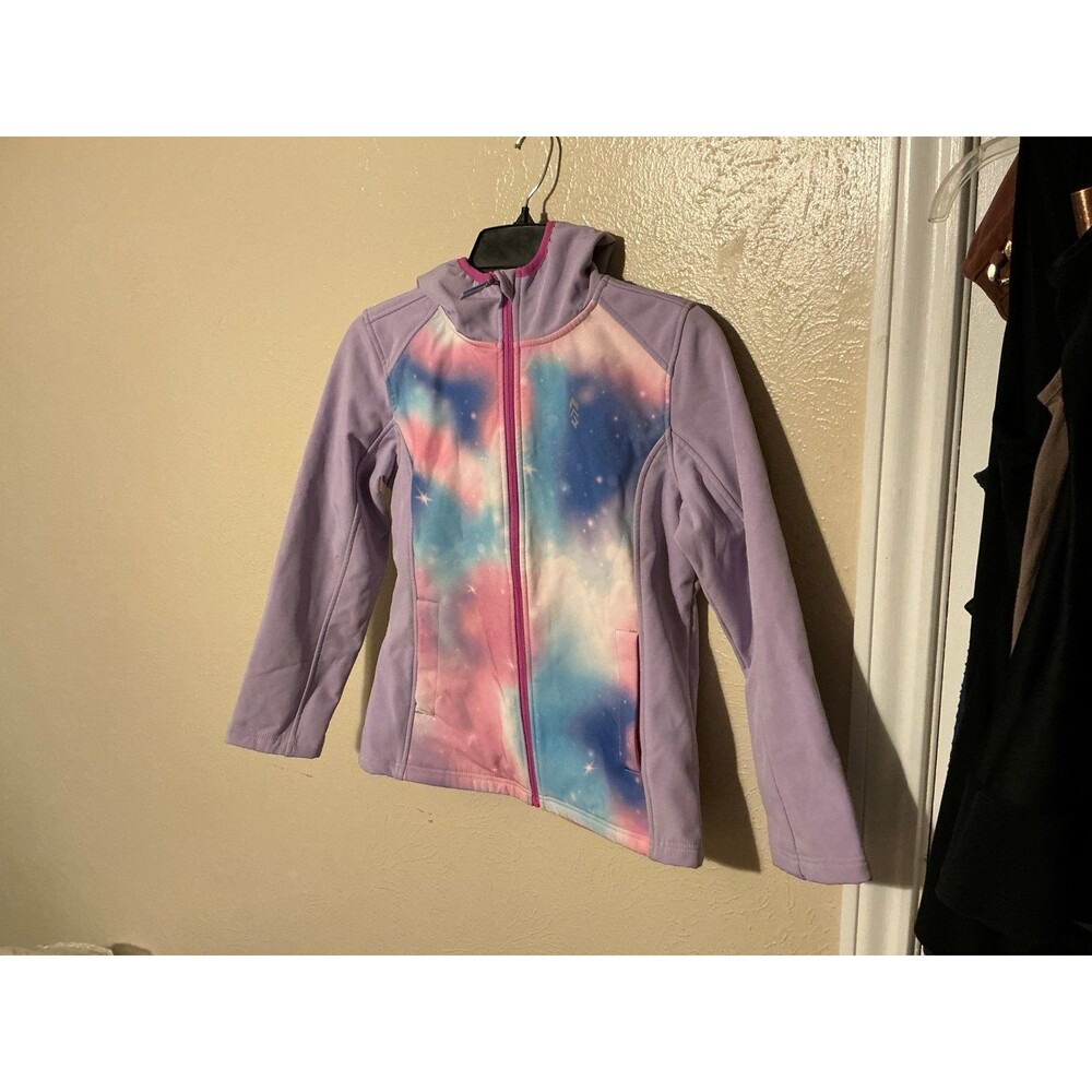 Girl’s Size 10/12 “Free Country” Tie-Dye Jacket in Pink/Purple